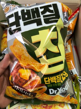 맛있게 채우는 단백질 12g, 닥터유 단백질칩 — 5점을 준 리뷰어가 2023년 12월 올린 사용 사진