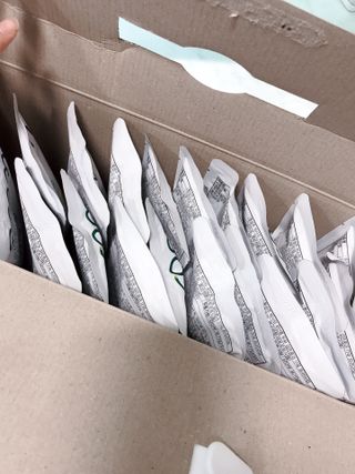 이롬 황성주 박사의 국산콩 두유 검은콩과 17곡 프리미엄 — 5점을 준 리뷰어가 2021년 5월 올린 사용 사진