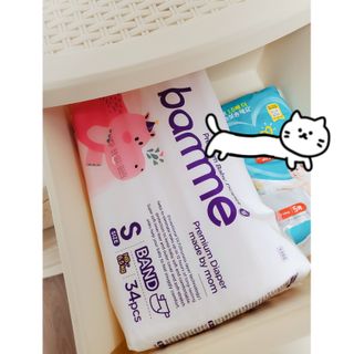 오브맘 밤 프리미엄 아기 기저귀 팬티형 밴드형 — 5점을 준 리뷰어가 2021년 1월 올린 사용 사진