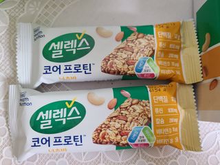 셀렉스스포츠 셀렉스 코어 프로틴 너츠바 50g 6개입 + Slim 25 스타터키트 — 5점을 준 리뷰어가 2021년 5월 올린 사용 사진