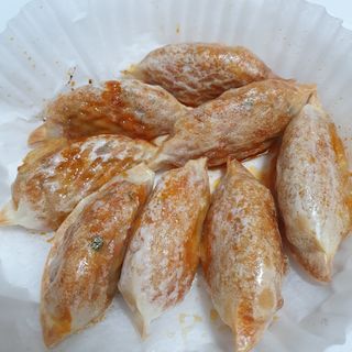삼양냉동 [삼양] 얇은피불닭왕교자+얇은피까르보불닭왕교자 총4팩 — 5점을 준 리뷰어가 2021년 2월 올린 사용 사진