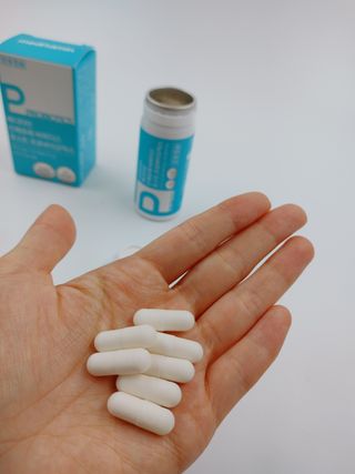 메디타민 인체유래 비피더스 포스트 프로바이오틱스 — 5점을 준 리뷰어가 2021년 8월 올린 사용 사진