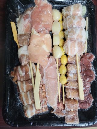 [다물꼬치] 모듬꼬치 10개 +데리야끼소스120g+매운고추소스120g — 5점을 준 리뷰어가 2021년 11월 올린 사용 사진
