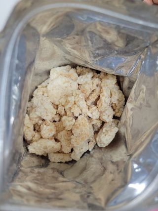 미즈꼬레아 치즈맛 누룽지크리스피 — 3점을 준 리뷰어가 2022년 2월 올린 사용 사진