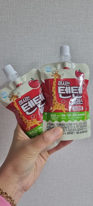나우캠페인용 [한미사이언스] 우리 아이 튼튼, 엄마 마음 든든! 마시는텐텐 플러스 (100ml*10입) — 5점을 준 리뷰어가 2023년 12월 올린 사용 사진