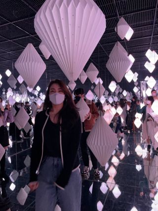 [에이블밤부] 리퓨어 쿠퍼 마스크 10color — 5점을 준 리뷰어가 2021년 2월 올린 사용 사진
