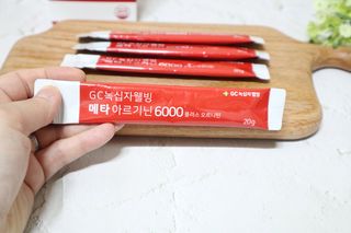 메타아르기닌 GC녹십자웰빙 메타 아르기닌 6000 플러스 오르니틴 — 5점을 준 리뷰어가 2022년 5월 올린 사용 사진