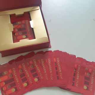 프리마인 귀족의 콜라겐, 92배 흡수율. 럭셔리 프리미엄 셀라브 콜라겐필름 30매 — 4점을 준 리뷰어가 2022년 6월 올린 사용 사진