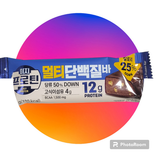 이지프로틴바 3종x각 2ea (고단백질바, 멀티단백질바, 식물성단백질바) — 5점을 준 리뷰어가 2024년 3월 올린 사용 사진