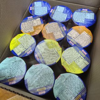 NISSIN 닛신 컵누들  4종 - 씨푸드오리지날, 씨푸드 스파이시, 씨푸드 커리, 씨푸드 XO소스 — 5점을 준 리뷰어가 2021년 12월 올린 사용 사진