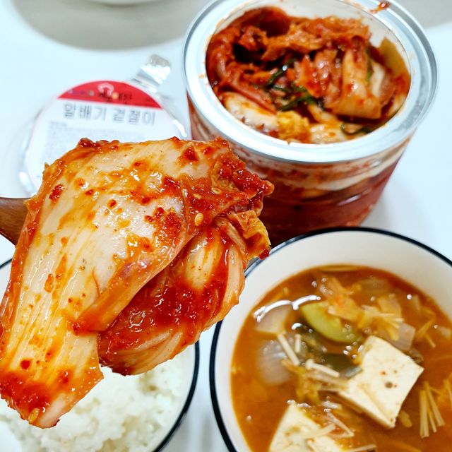 셰프애찬 알배기 겉절이 김치 1kg 리뷰 사진
