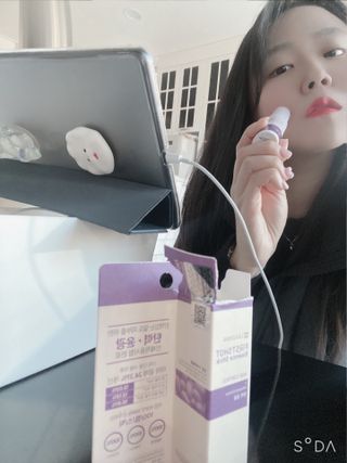 리더스코스메틱 리더스 퍼스트 샷 에센스 스틱 2종 — 4점을 준 리뷰어가 2022년 3월 올린 사용 사진