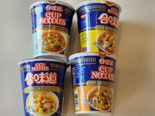 NISSIN 닛신 컵누들  4종 - 씨푸드오리지날, 씨푸드 스파이시, 씨푸드 커리, 씨푸드 XO소스 — 4점을 준 리뷰어가 2022년 11월 올린 사용 사진
