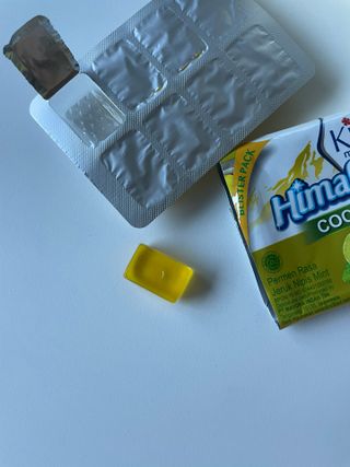 마요라 히말라야 솔트 캔디 2종-페퍼민트 맛, 라임민트 맛 — 5점을 준 리뷰어가 2023년 1월 올린 사용 사진
