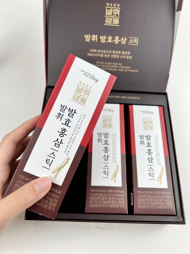 발효홍삼 K 스틱 리뷰 사진