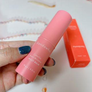 스킨큐어 산다화 카멜리아 안티 링클 멀티밤 — 5점을 준 리뷰어가 2022년 12월 올린 사용 사진