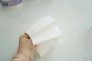 빈다 4Deluxe 4겹 엠보싱 롤 화장지 — 5점을 준 리뷰어가 2022년 3월 올린 사용 사진