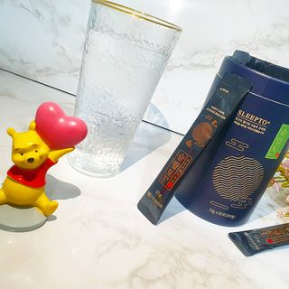 프리마인 자체 기업부설 연구소에서 찾아낸 건강한 수면의 비밀.  슬립토 플러스 30포 — 4점을 준 리뷰어가 2021년 9월 올린 사용 사진