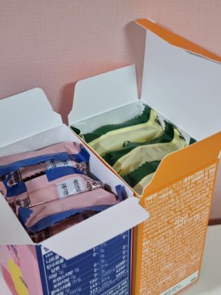 비타앤C 레몬맛, 망고맛 — 5점을 준 리뷰어가 2021년 7월 올린 사용 사진