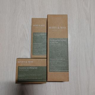 마리엔메이 센서티브 수딩 젤 크림 + 어성초 티트리 추출물 세럼 + 어성초 티트리 모공 클렌징 폼 — 5점을 준 리뷰어가 2021년 9월 올린 사용 사진