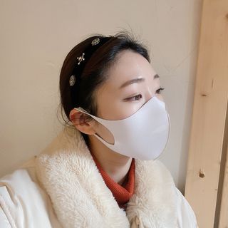 [에이블밤부] 리퓨어 쿠퍼 마스크 10color — 5점을 준 리뷰어가 2021년 2월 올린 사용 사진