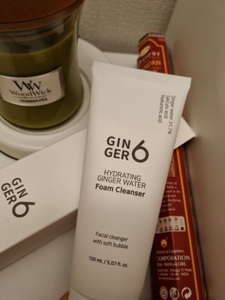 GINGER6 하이드레이팅 진저 워터 폼클렌징 — 5점을 준 리뷰어가 2021년 10월 올린 사용 사진