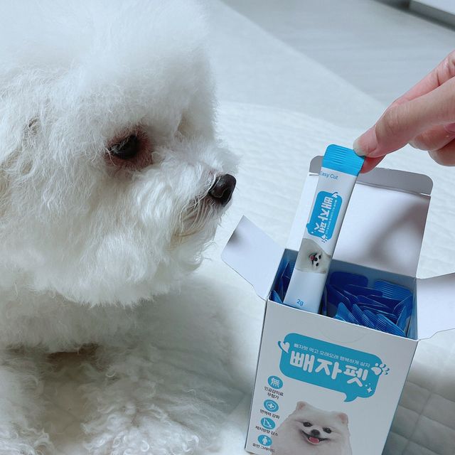 프리[빼자펫] 반려동물 강아지 다이어트 영양제 리뷰 사진