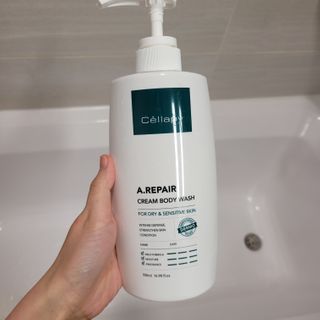 셀라피 에이리페어 크림 바디 워시 2세대 500ml — 5점을 준 리뷰어가 2021년 1월 올린 사용 사진