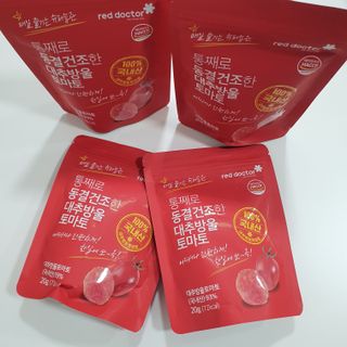레드닥터 통째로 동결건조한 대추방울토마토 20g * 4봉 — 4점을 준 리뷰어가 2022년 11월 올린 사용 사진