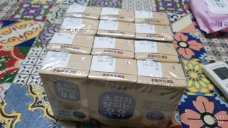 소화가 잘되는 우유 국산 5곡 미숫가루 — 5점을 준 리뷰어가 2021년 9월 올린 사용 사진