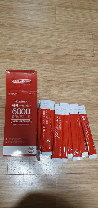 메타아르기닌 GC녹십자웰빙 메타 아르기닌 6000 플러스 오르니틴 — 5점을 준 리뷰어가 2022년 9월 올린 사용 사진