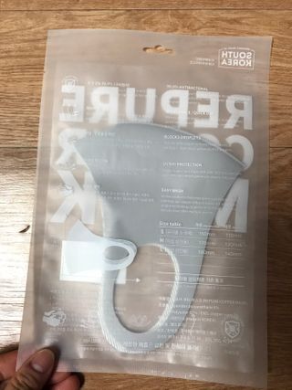 [에이블밤부] 리퓨어 쿠퍼 마스크 10color — 5점을 준 리뷰어가 2021년 2월 올린 사용 사진