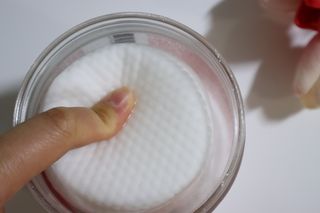 메디필 레드 락토 콜라겐 필링패드 — 5점을 준 리뷰어가 2021년 3월 올린 사용 사진