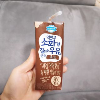 [구매평]덴마크 소화가 잘되는 우유로 만든 초코, 190ml, 24개 — 5점을 준 리뷰어가 2025년 2월 올린 사용 사진