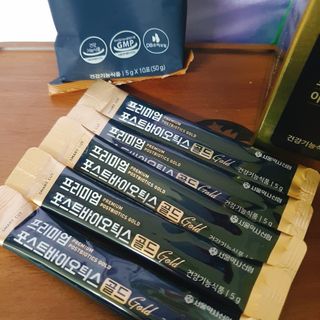 서울약사신협_프리미엄포스트바이오틱스골드_5g x 50포 — 5점을 준 리뷰어가 2021년 2월 올린 사용 사진