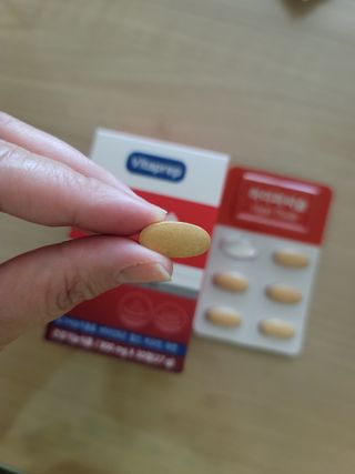 뉴트리션팩토리 비타프렙 하이퍼씨슬 밀크씨슬 900mg — 4점을 준 리뷰어가 2021년 9월 올린 사용 사진