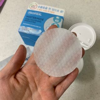 메디힐 워터마이드 포어 타이트닝 에센스 패드 — 4.5점을 준 리뷰어가 2021년 9월 올린 사용 사진