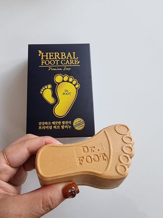 제이제이바이오 닥터풋 허브발비누 — 5점을 준 리뷰어가 2022년 1월 올린 사용 사진