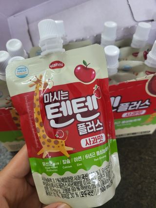나우캠페인용 [한미사이언스] 우리 아이 튼튼, 엄마 마음 든든! 마시는텐텐 플러스 (100ml*10입) — 5점을 준 리뷰어가 2023년 10월 올린 사용 사진