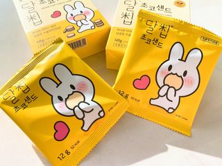 네이처오다 달칩 초코샌드 — 5점을 준 리뷰어가 2021년 1월 올린 사용 사진