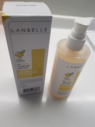 랑벨 내츄럴 딥 포어 클렌저 210ml (저자극 약산성 천연 클렌징 젤) — 5점을 준 리뷰어가 2022년 6월 올린 사용 사진