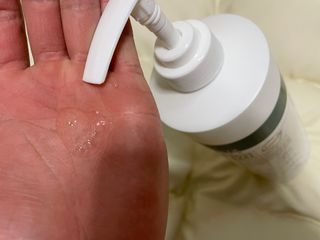 [바이오맥스] 프로코어 탈모완화샴푸 1000ml — 3.5점을 준 리뷰어가 2022년 8월 올린 사용 사진