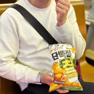 맛있게 채우는 단백질 12g, 닥터유 단백질칩 — 5점을 준 리뷰어가 2023년 12월 올린 사용 사진