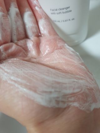 GINGER6 하이드레이팅 진저 워터 폼클렌징 — 5점을 준 리뷰어가 2021년 10월 올린 사용 사진