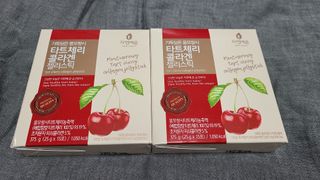 자연에온 가득담은 몽모랑시 타트체리 콜라겐 젤리스틱 — 5점을 준 리뷰어가 2021년 1월 올린 사용 사진