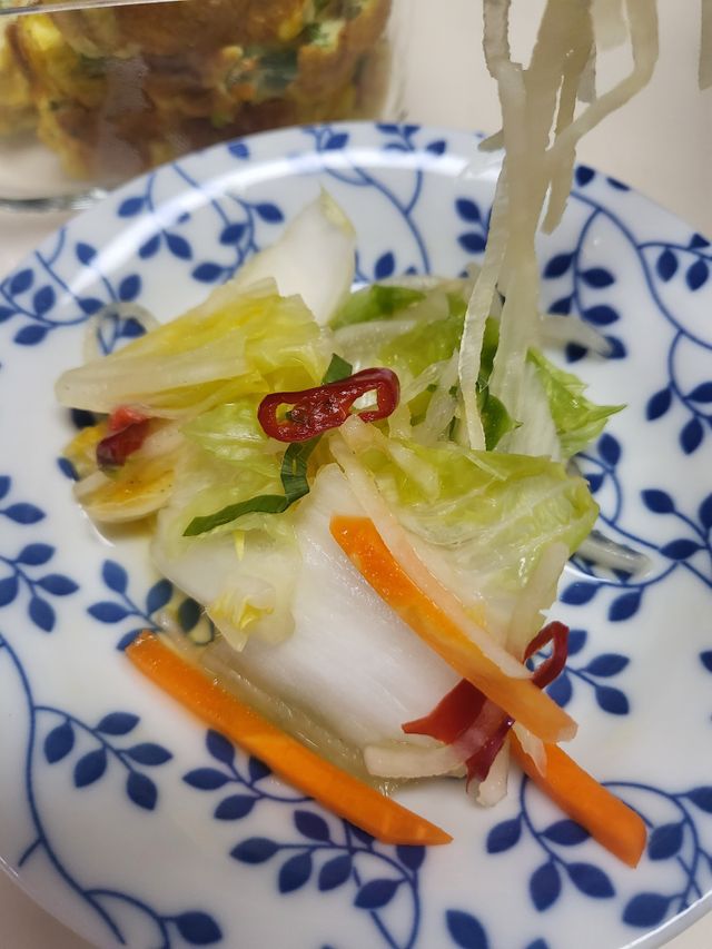 셰프애찬 단호박 백김치 1kg 리뷰 사진