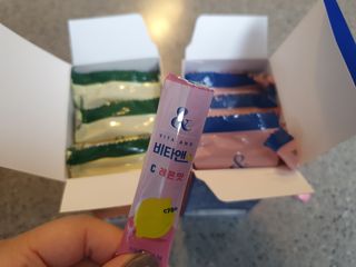 비타앤C 레몬맛, 망고맛 — 5점을 준 리뷰어가 2021년 6월 올린 사용 사진