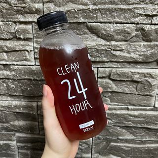클린24시간 1BOX(5포) + 전용보틀(500ml) — 4.5점을 준 리뷰어가 2022년 10월 올린 사용 사진