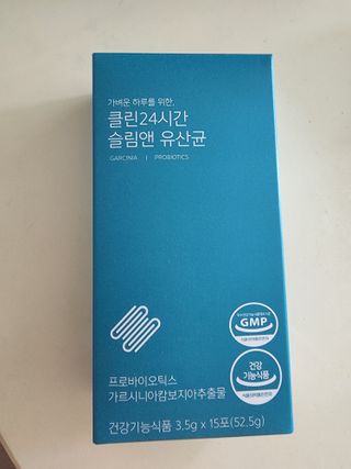 클린24시간 슬림앤유산균 1박스 (3.5g X 15포) — 5점을 준 리뷰어가 2022년 7월 올린 사용 사진