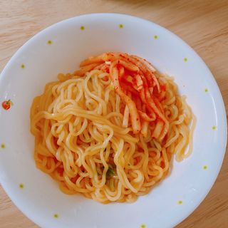 [풀무원] 자연은맛있다 정면, 백면, 홍면  세트 — 5점을 준 리뷰어가 2021년 4월 올린 사용 사진
